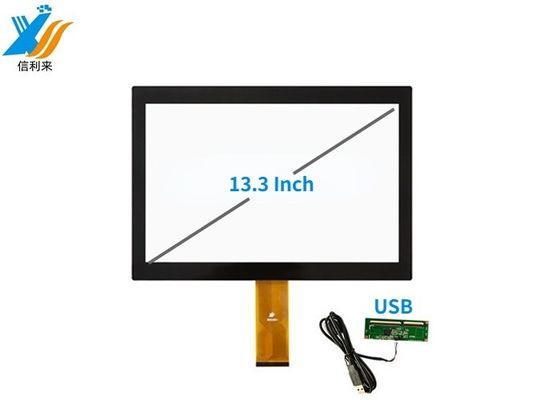 13.3'' Industrial Multi Touch Screen Panel с интерфейсом USB и IIC с структурой G+G
