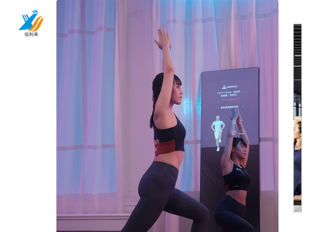Настраиваемый MultiTouch Screen Smart Mirror с водонепроницаемым нефтяным для фитнес-клуба Smart Home Bathroom LCD LED Touch Screen зеркало