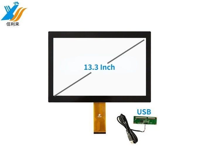 13.3'' Industrial Multi Touch Screen Panel с интерфейсом USB и IIC с структурой G+G