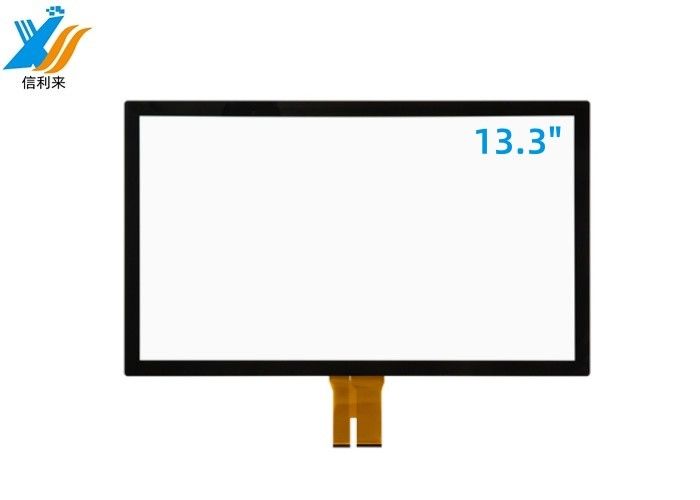 13.3 дюймовый емкостный GG сенсорный экран с интерфейсом USB / IIC настраивать нефтяной AR AG AF анти-UV для промышленного медицинского образования