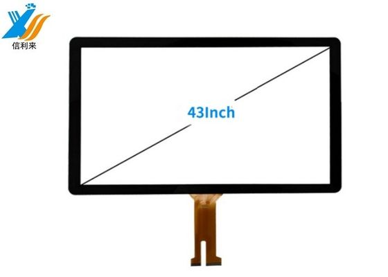 Хорошая цена Настраиваемая 43 дюймовая PCAP сенсорная панель ITO Glass Multi Touch Проектированный емкостный сенсорный экран Монитор для образования Медицинская конференция Игры Интерактивные видео Стенные ноутбуки Умный дом онлайн