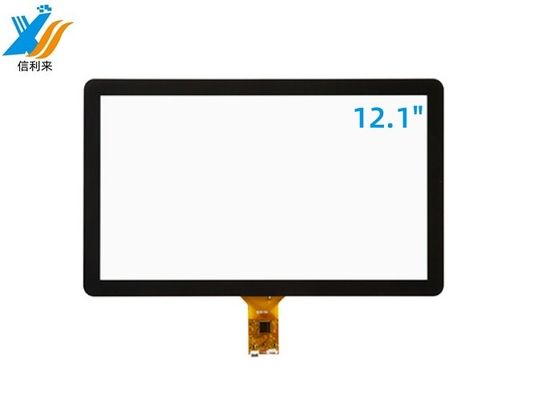Хорошая цена 12.1 дюймовый проецированный емкостный GG GFF сенсорный экран водонепроницаемый нефтяной анти-UV AR AG AF онлайн